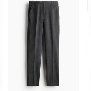 H&M Gray Pinstripe Slack